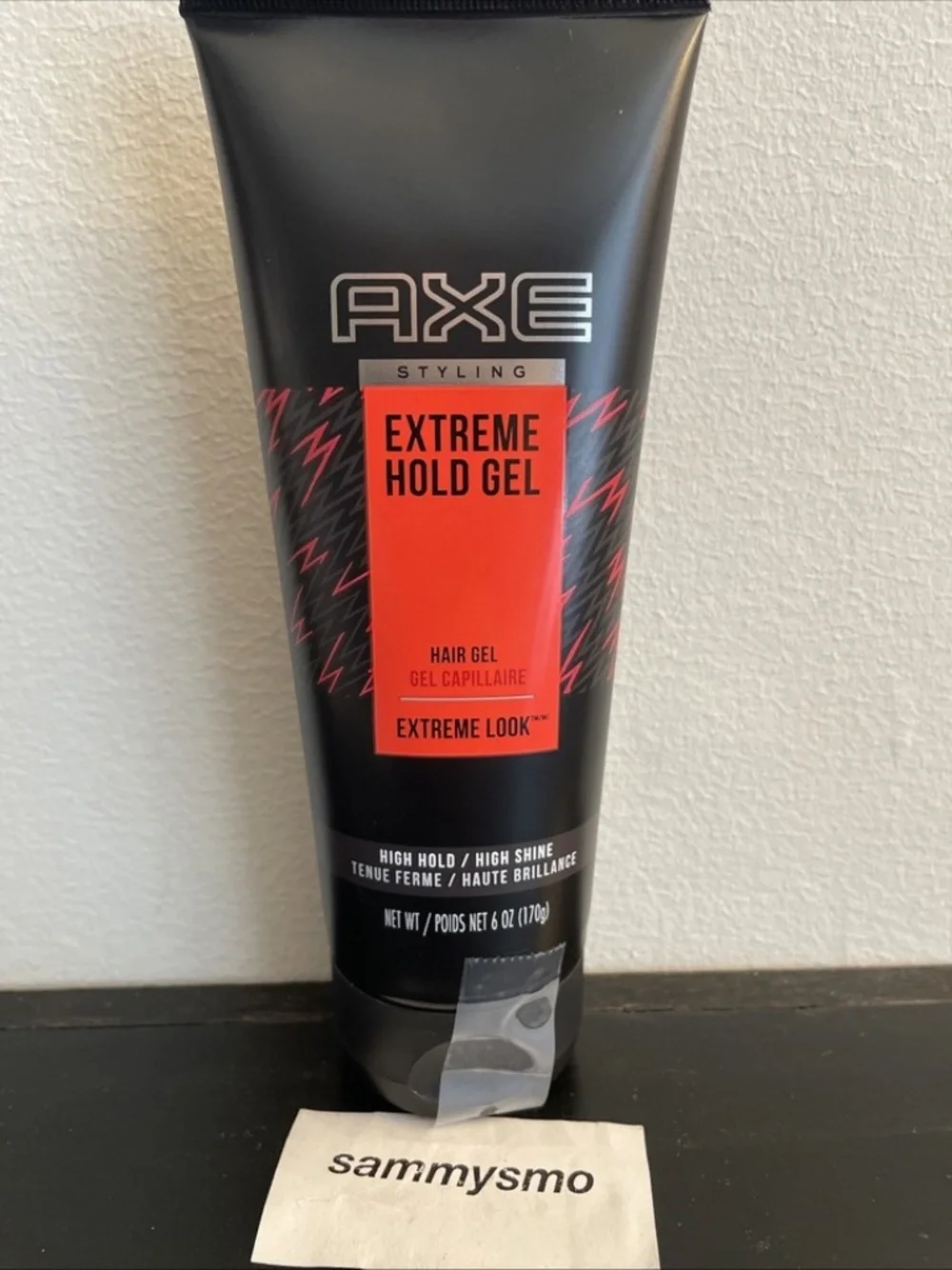 Axe Styling Extreme Hold Hair Gel, high hold, high shine 6oz. discontinued